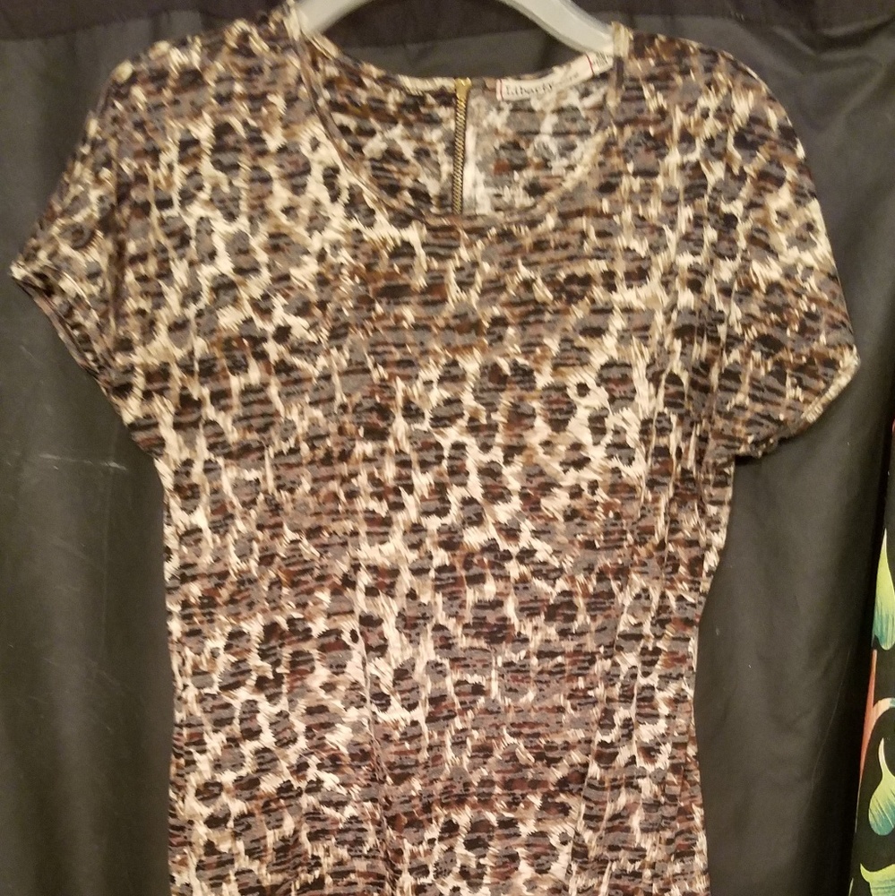NORDSTROM Liberty LoveLeapard print top